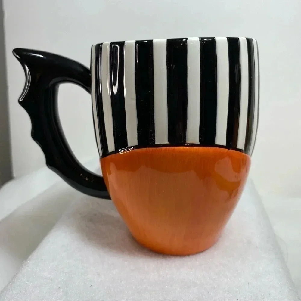 Department 56 Dracula Vampire Halloween Google Eyes Mug Limited Ed. Sm. Chip - Picture 3 of 9